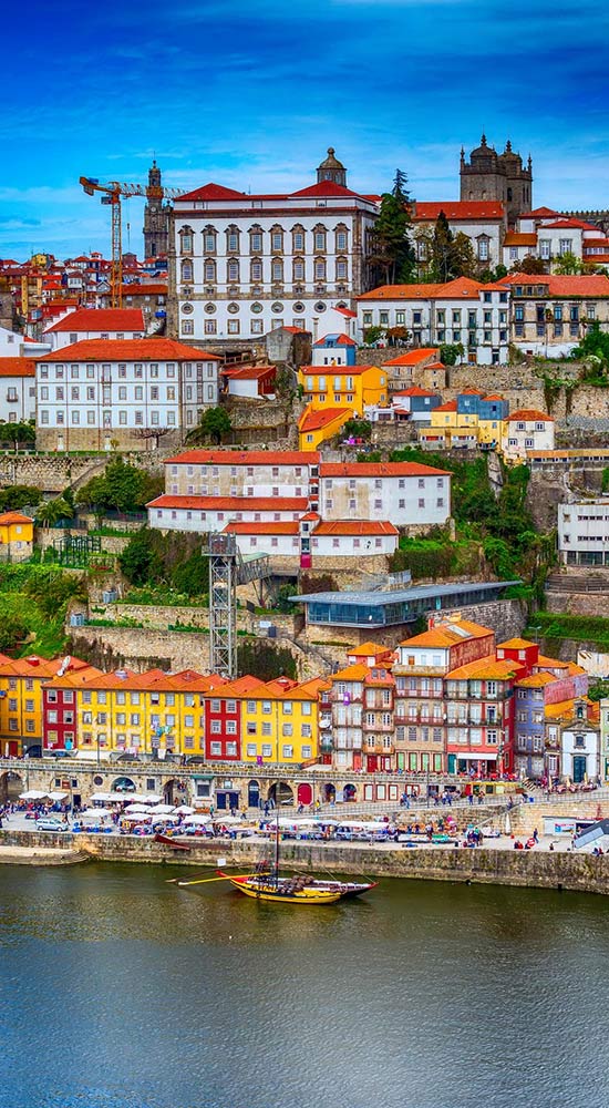 Ribeira District, Porto: Historic charm meets new beginnings through Portuguese immigration.